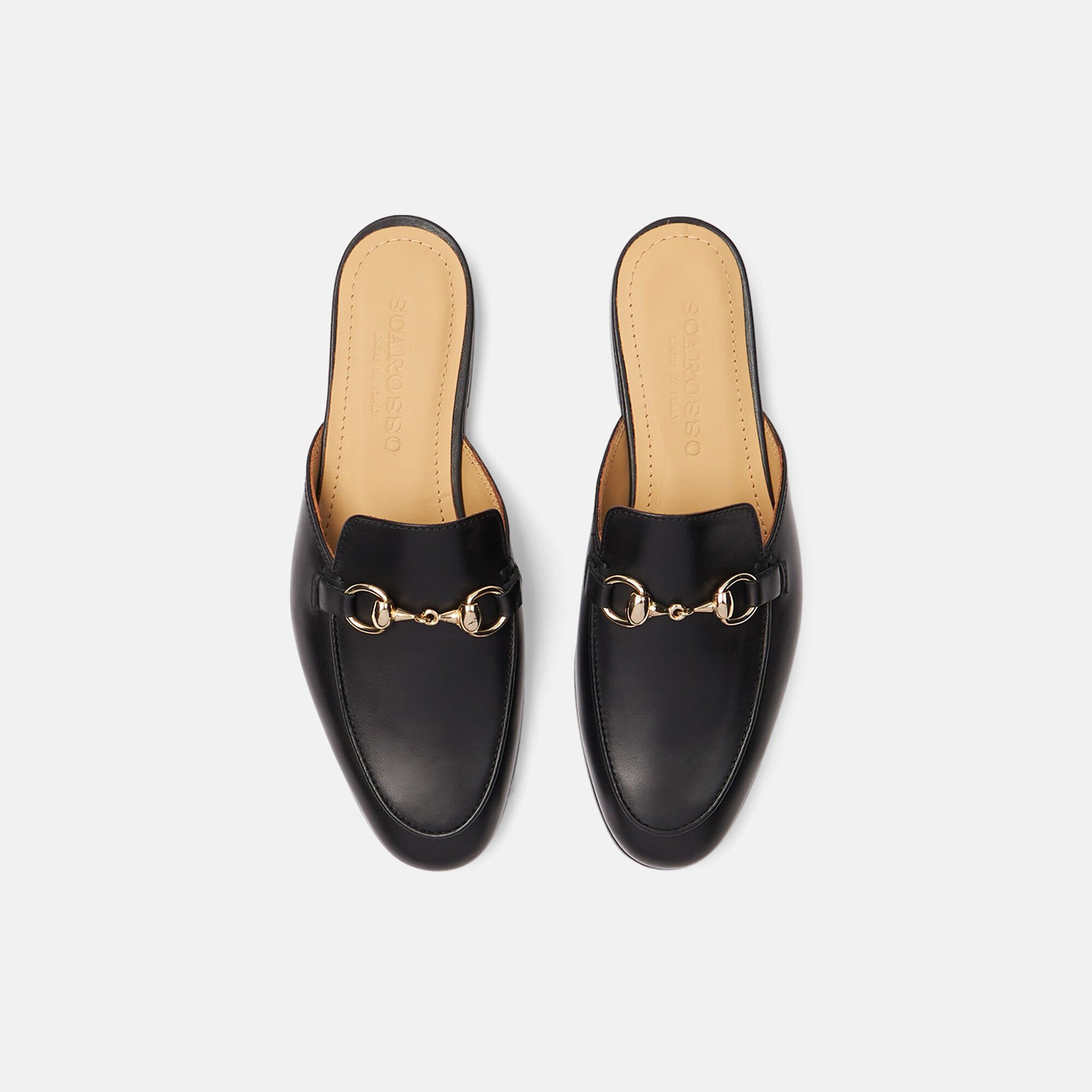 Scarosso Serena Black Black - Calf SERENAMULE