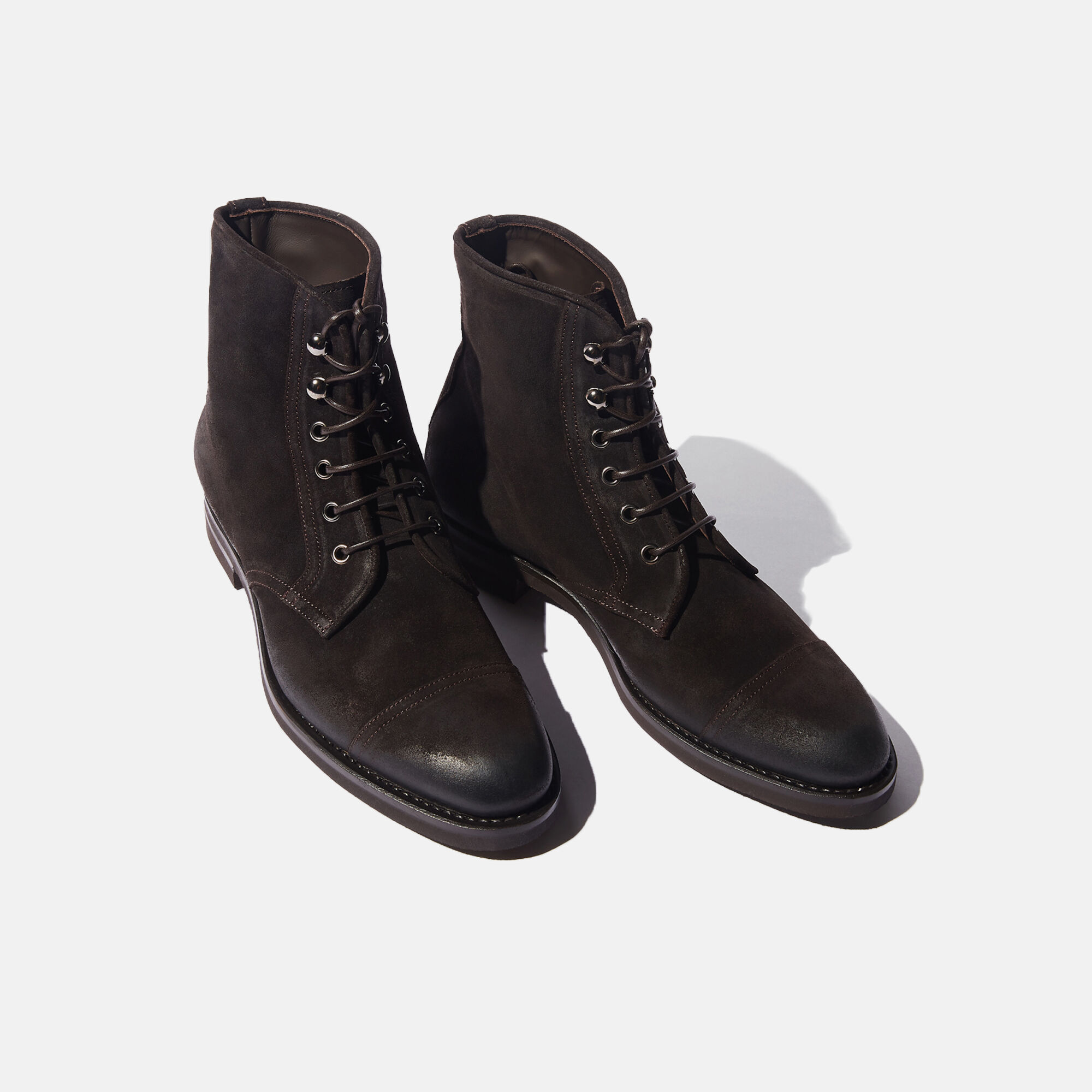 Scarosso Paolo Brown Dark Brown - suede PAOLOBOOT