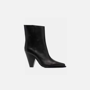 Scarosso Emily Black Black - Calf EMILYBOOT