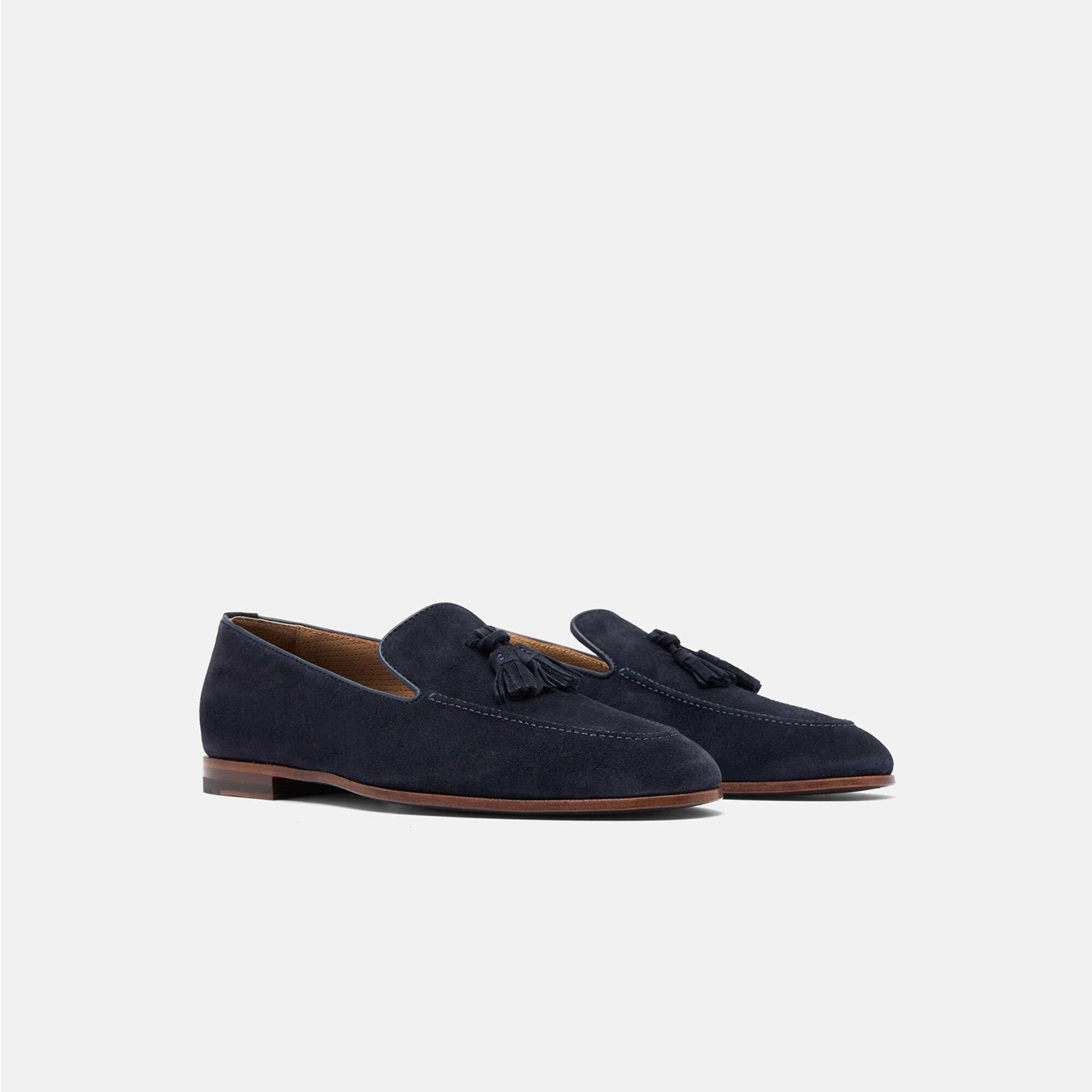 Scarosso Flavio Blue Suede Blue - Suede FLAVIOLOAF