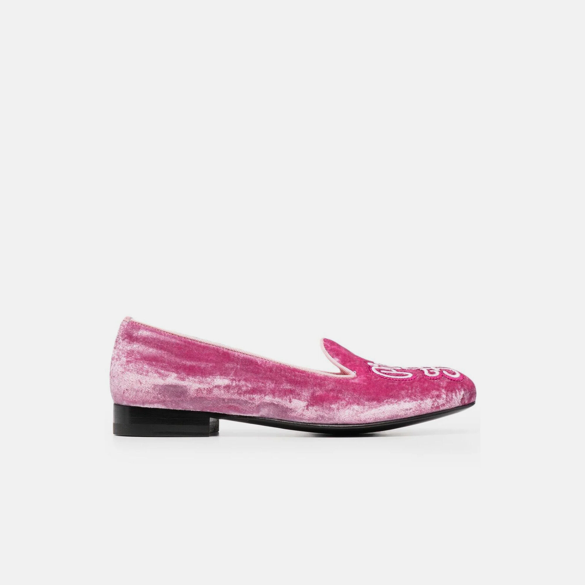 Scarosso Lady Nolita Pink Velvet Pink - Velvet LADYNOLITASLIP