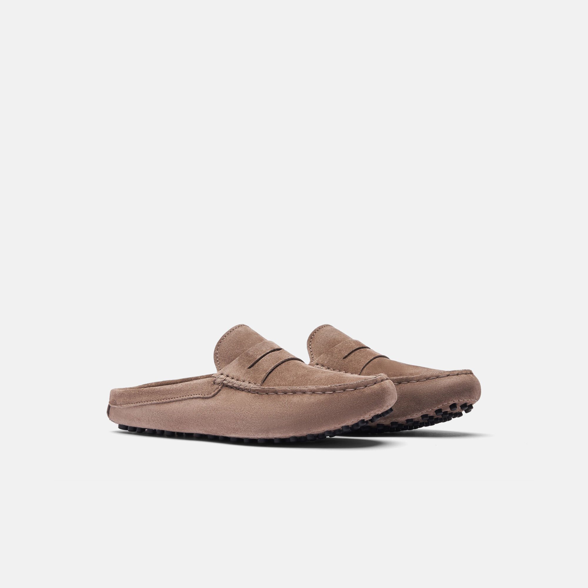 Scarosso Camilla Taupe Veloursleder Taupe - Veloursleder CAMILLADRIV