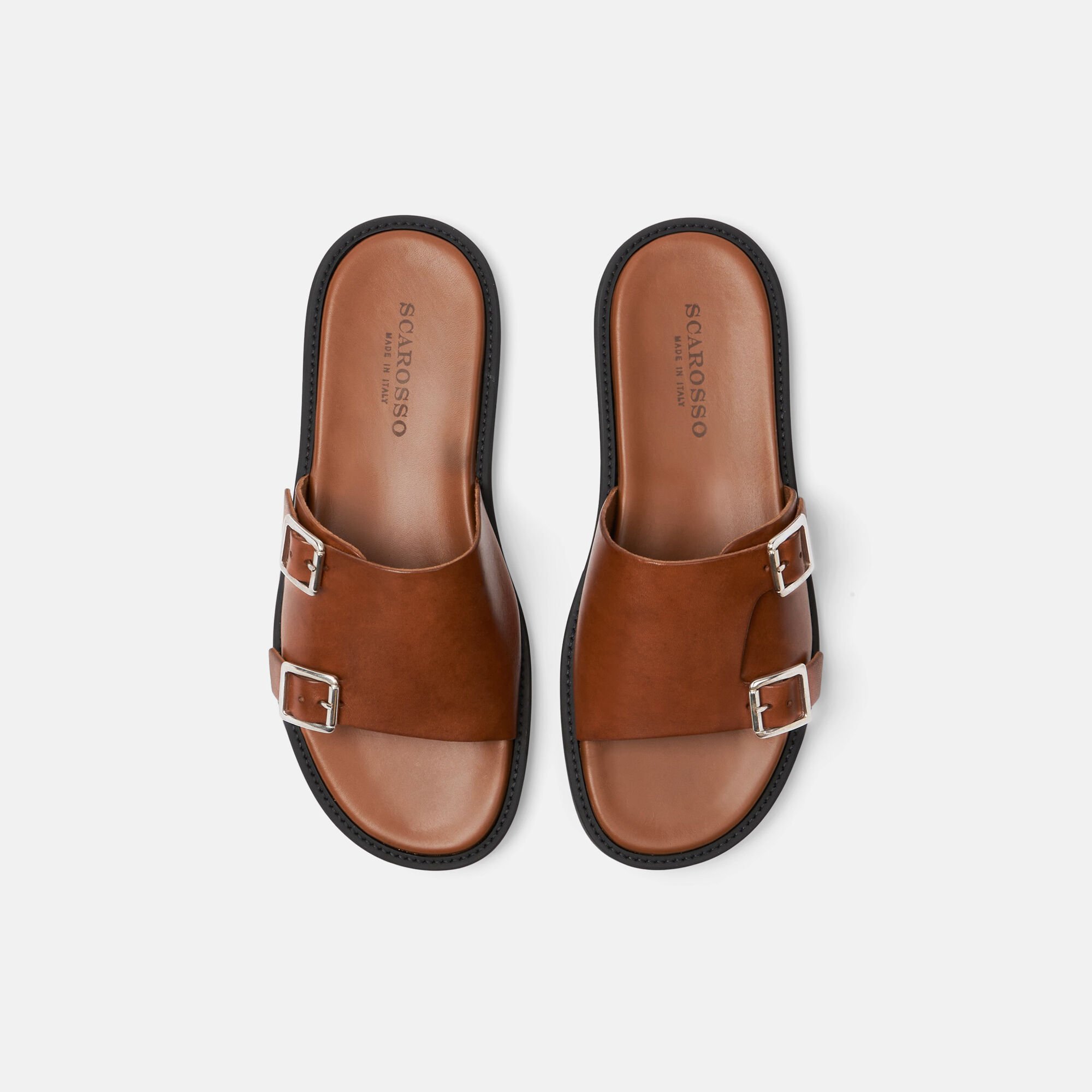 Scarosso Costantino Cognac Cognac - Calf COSTANTINOSAND