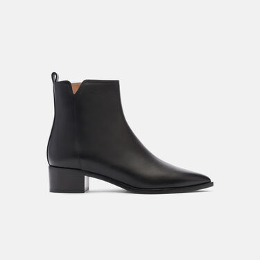 Scarosso Alba Black Black - Calf ALBABOOT