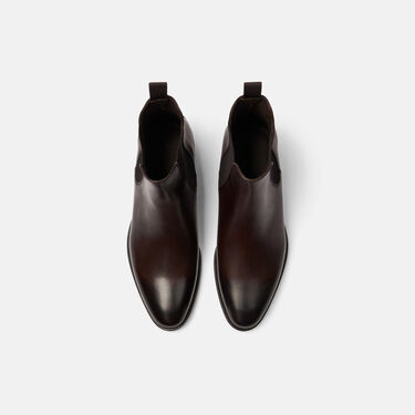 Scarosso Enzo Ebony Dark Brown Calf ENZOCHEL