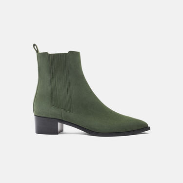 Scarosso Olivia Green Suede Green - Suede OLIVIACHEL