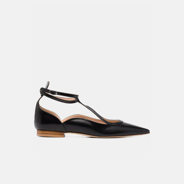 Scarosso Gae Black Black - Calf GAEBALL