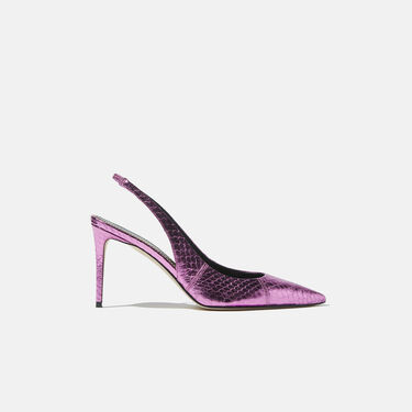 Scarosso Sutton Fuchsia Elaphe Fuchsia - Elaphe SUTTONPUMP