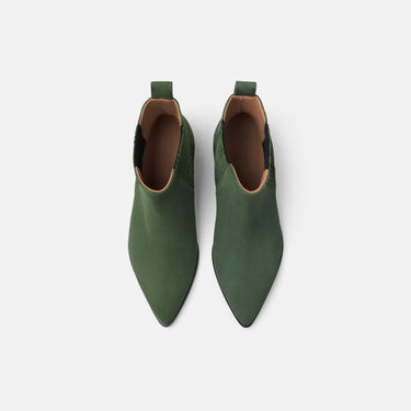 Scarosso Olivia Green Suede Green - Suede OLIVIACHEL