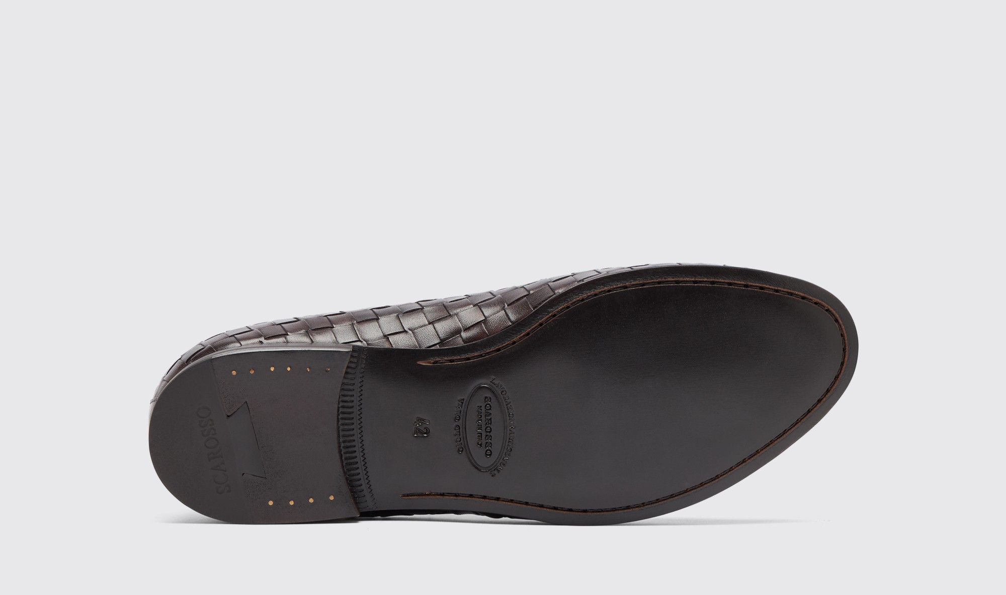Shop Scarosso Vittorio Brown - Man Loafers Brown In Brown - Calf