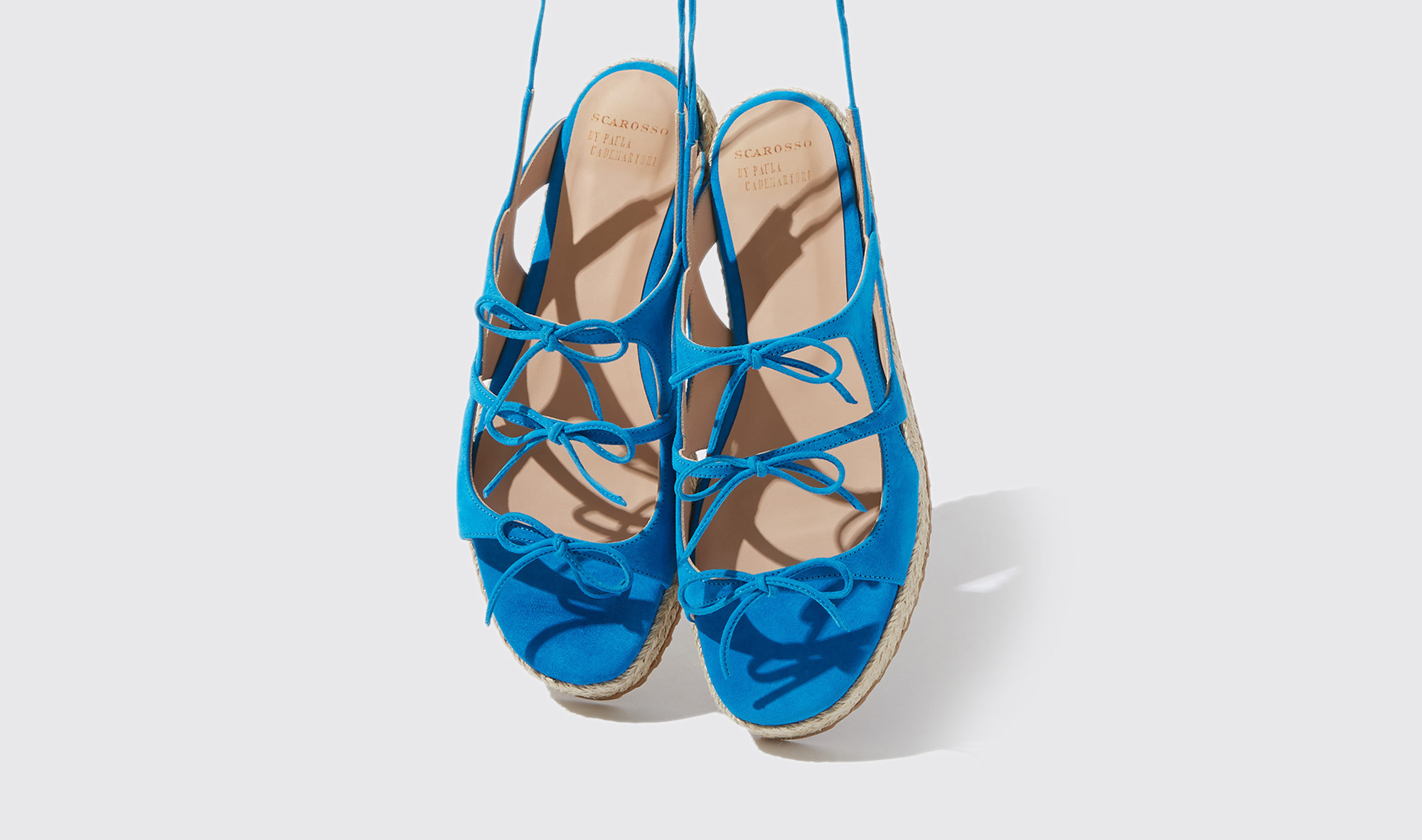 light blue sandals